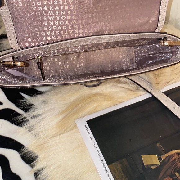 Kate Spade New York Hand Bag Crossbody Leather & polyester Bag - Picture 11 of 14